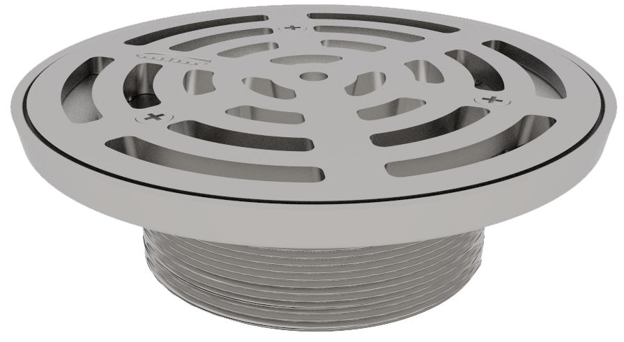 VortX Floor Drainage Circular Cast Iron Grating